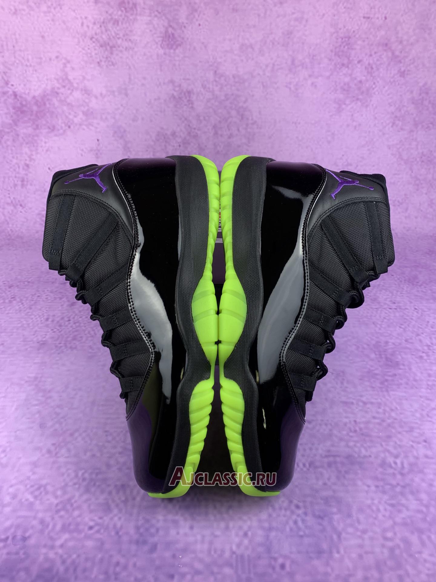 New Air Jordan 11 Retro "Black Barely Volt" IB1378-001 Shoes