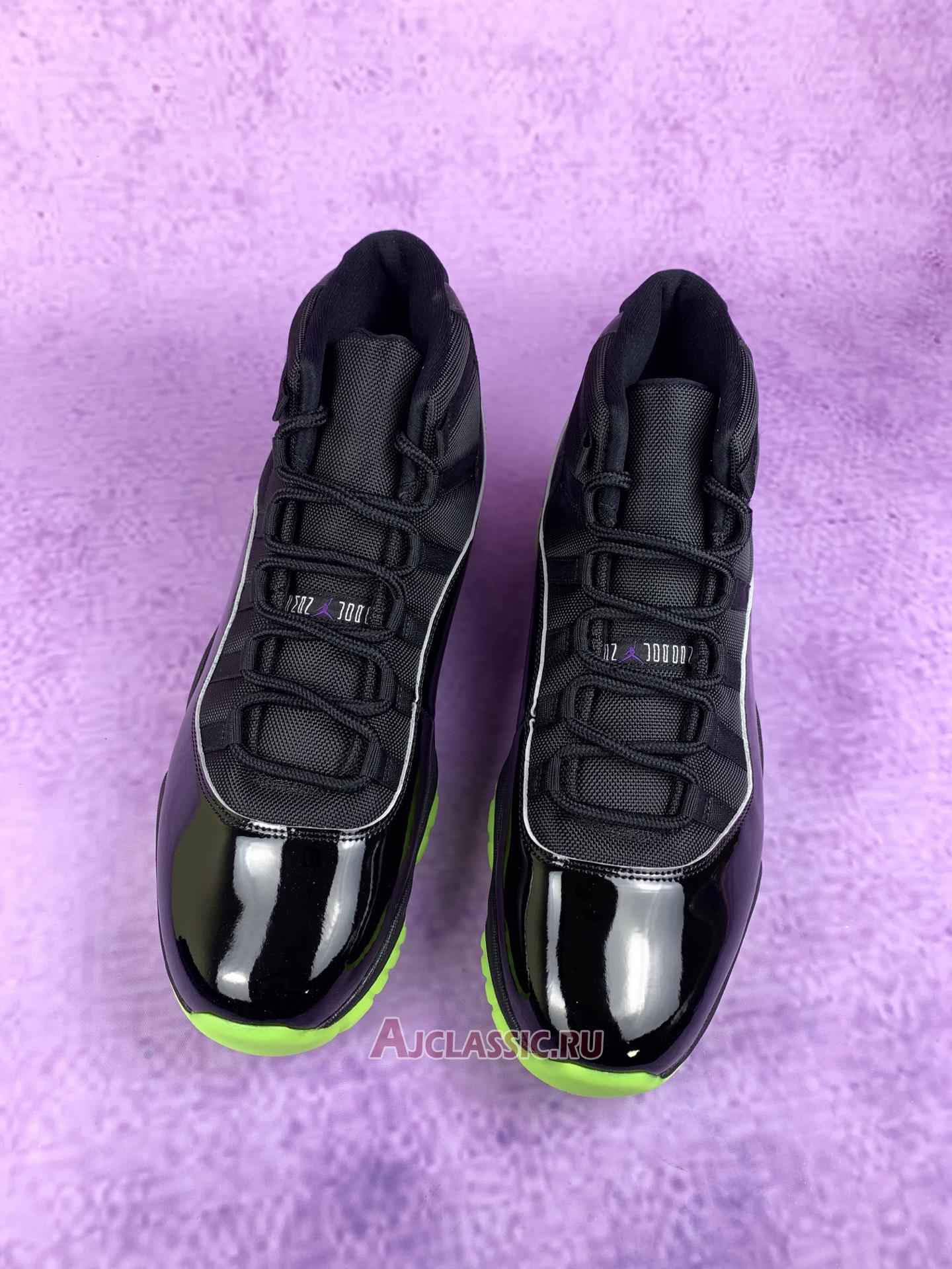 New Air Jordan 11 Retro "Black Barely Volt" IB1378-001 Shoes