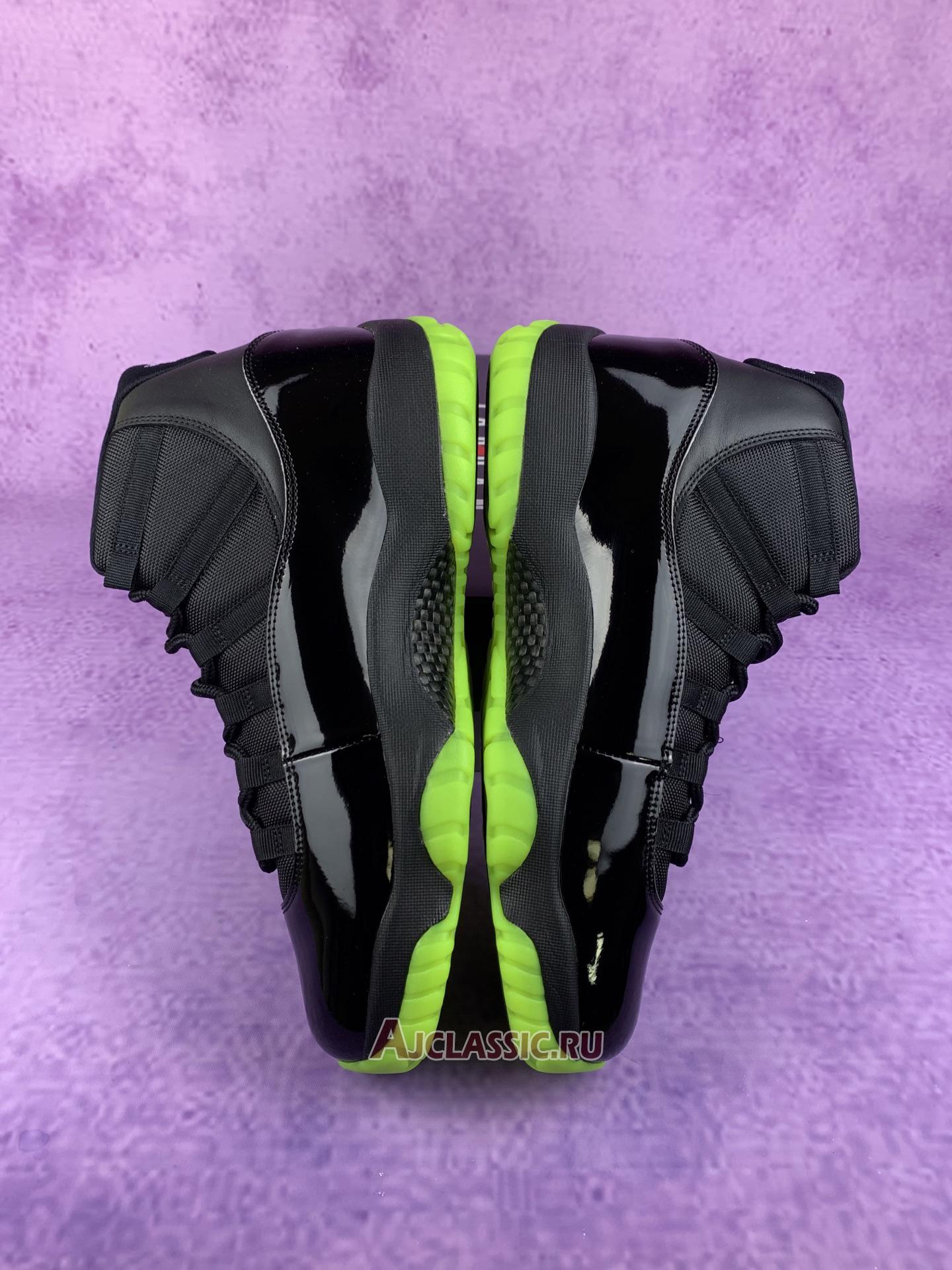New Air Jordan 11 Retro "Black Barely Volt" IB1378-001 Shoes
