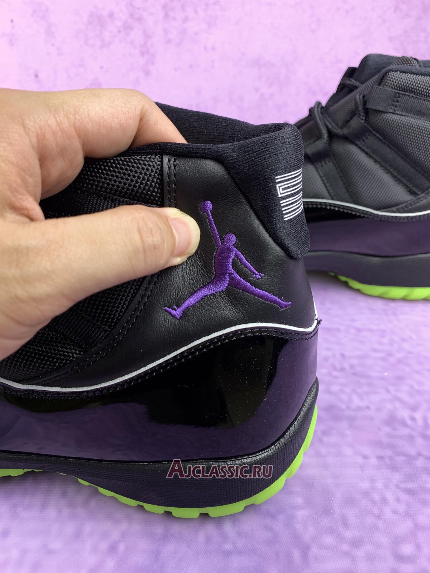 New Air Jordan 11 Retro "Black Barely Volt" IB1378-001 Shoes