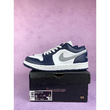 Buy Air Jordan 1 Low Midnight Navy Navy 553558-141 Quality Reps Replicas Shoes