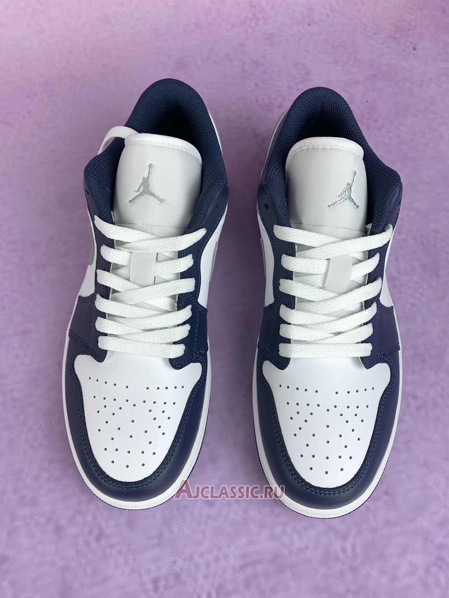 New Air Jordan 1 Low "Midnight Navy" 553558-141 Shoes