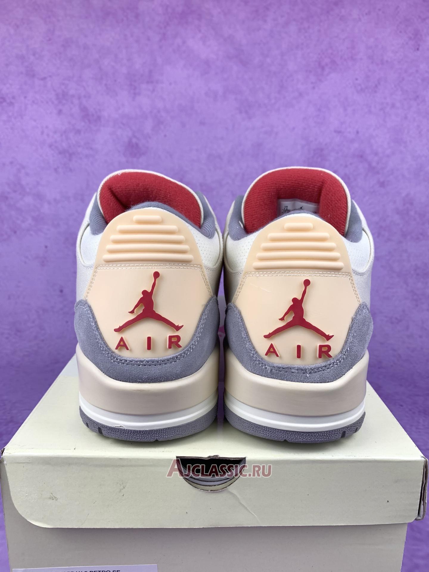 New Air Jordan 3 Retro SE "Muslin" DH7139-100-2 Shoes