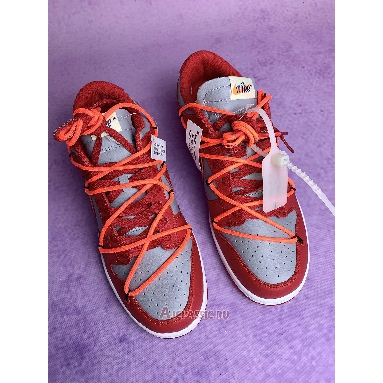 Buy Off-White x Nike Dunk Low University Red Red CT0856-600-3 Quality Reps Replicas Shoes