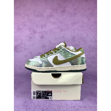 Buy Alexis Sablone x Nike Dunk Low SB Chameleon Green HJ3386-300-3 Quality Reps Replicas Shoes