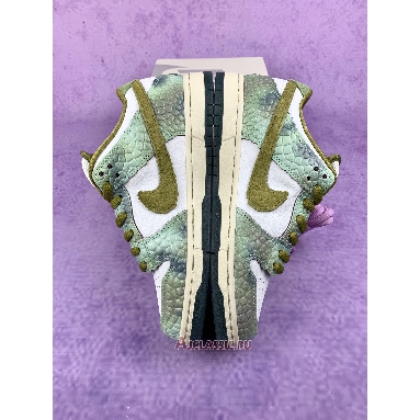 Buy Alexis Sablone x Nike Dunk Low SB Chameleon Green HJ3386-300-3 Quality Reps Replicas Shoes