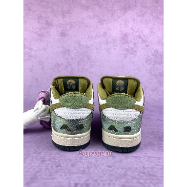 Buy Alexis Sablone x Nike Dunk Low SB Chameleon Green HJ3386-300-3 Quality Reps Replicas Shoes