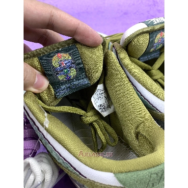 Buy Alexis Sablone x Nike Dunk Low SB Chameleon Green HJ3386-300-3 Quality Reps Replicas Shoes