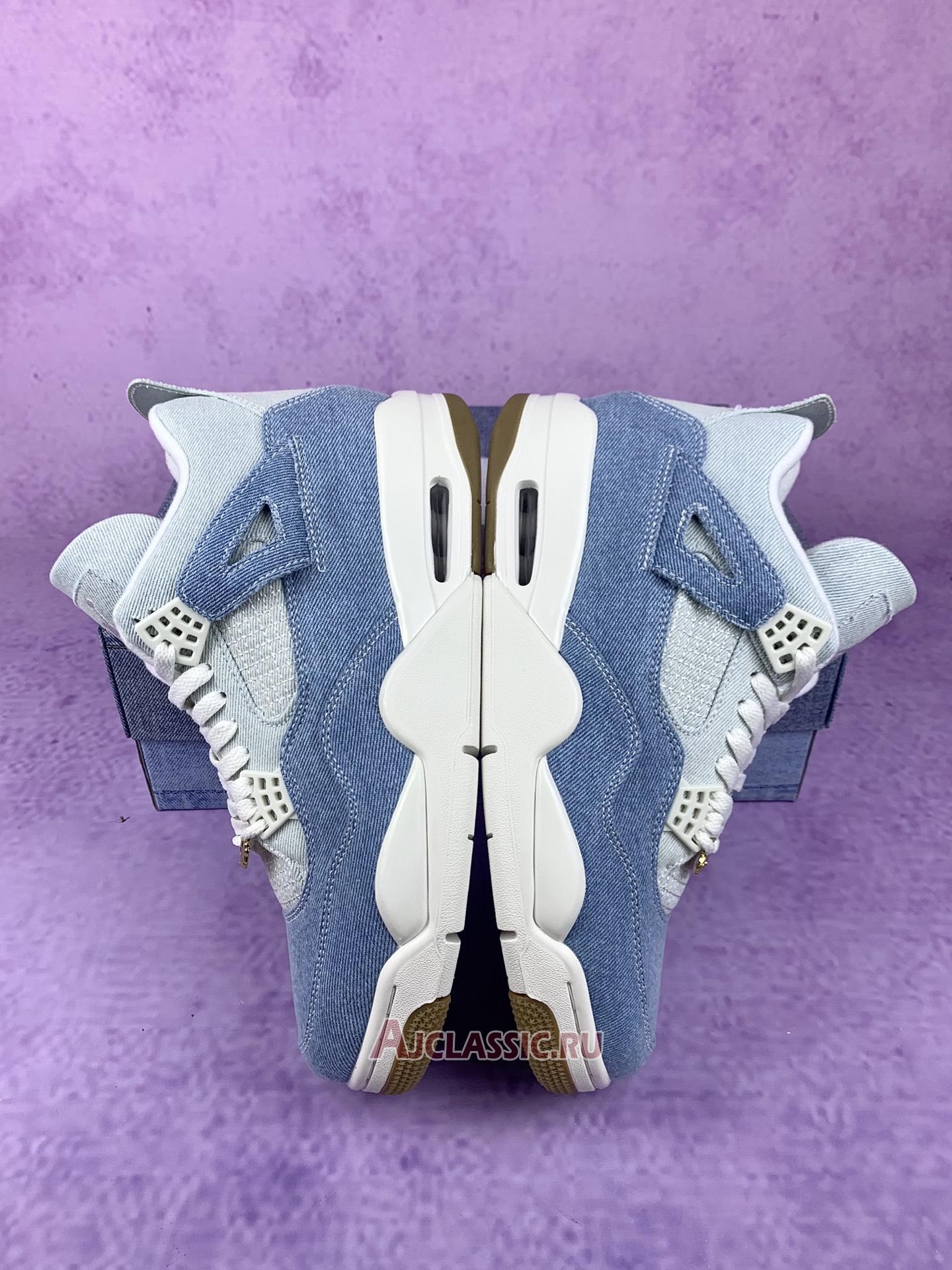 New Air Jordan 4 Retro TEX "Worn Blue Denim" IB6716-100-2 Shoes