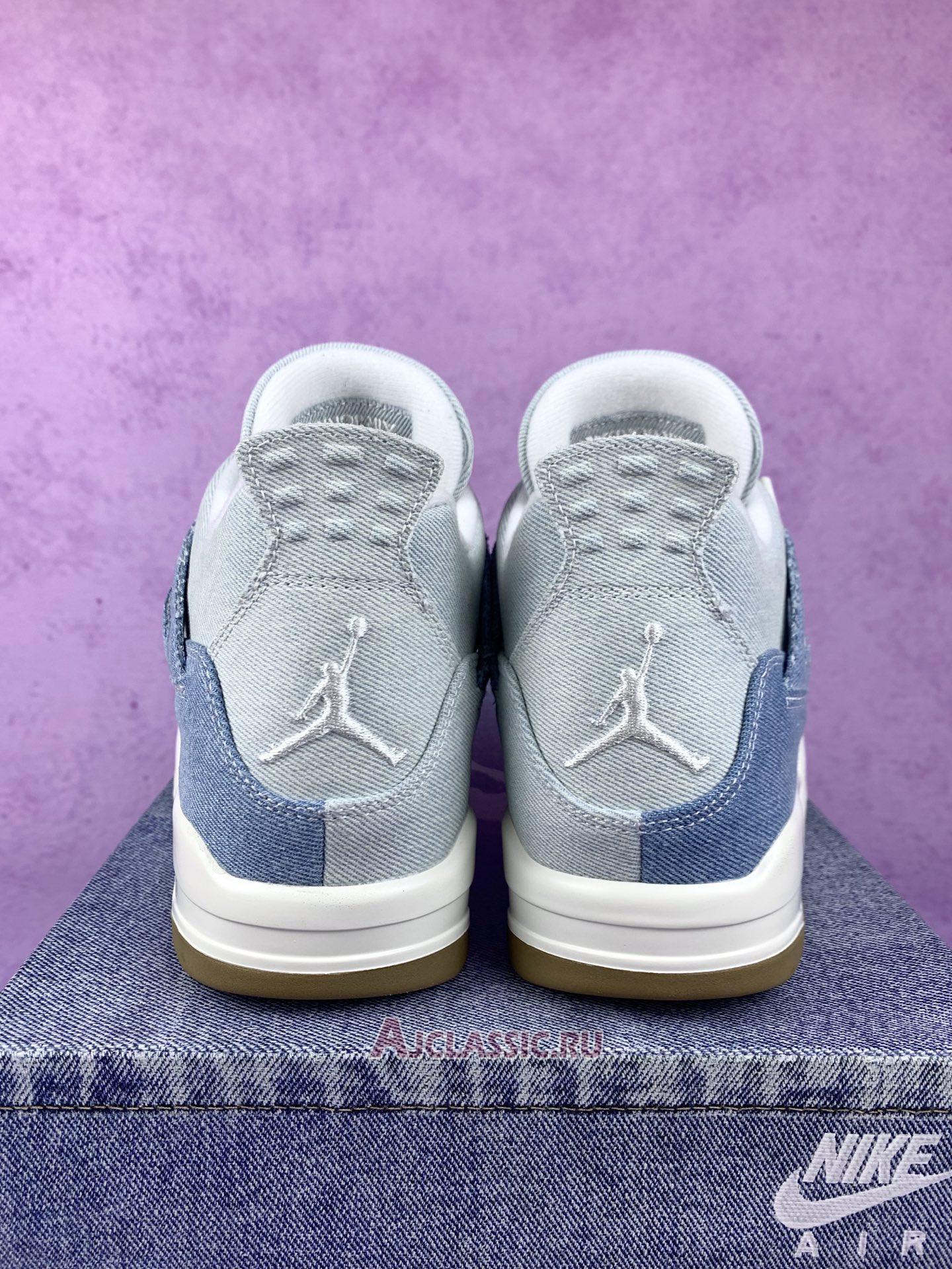 New Air Jordan 4 Retro TEX "Worn Blue Denim" IB6716-100-2 Shoes