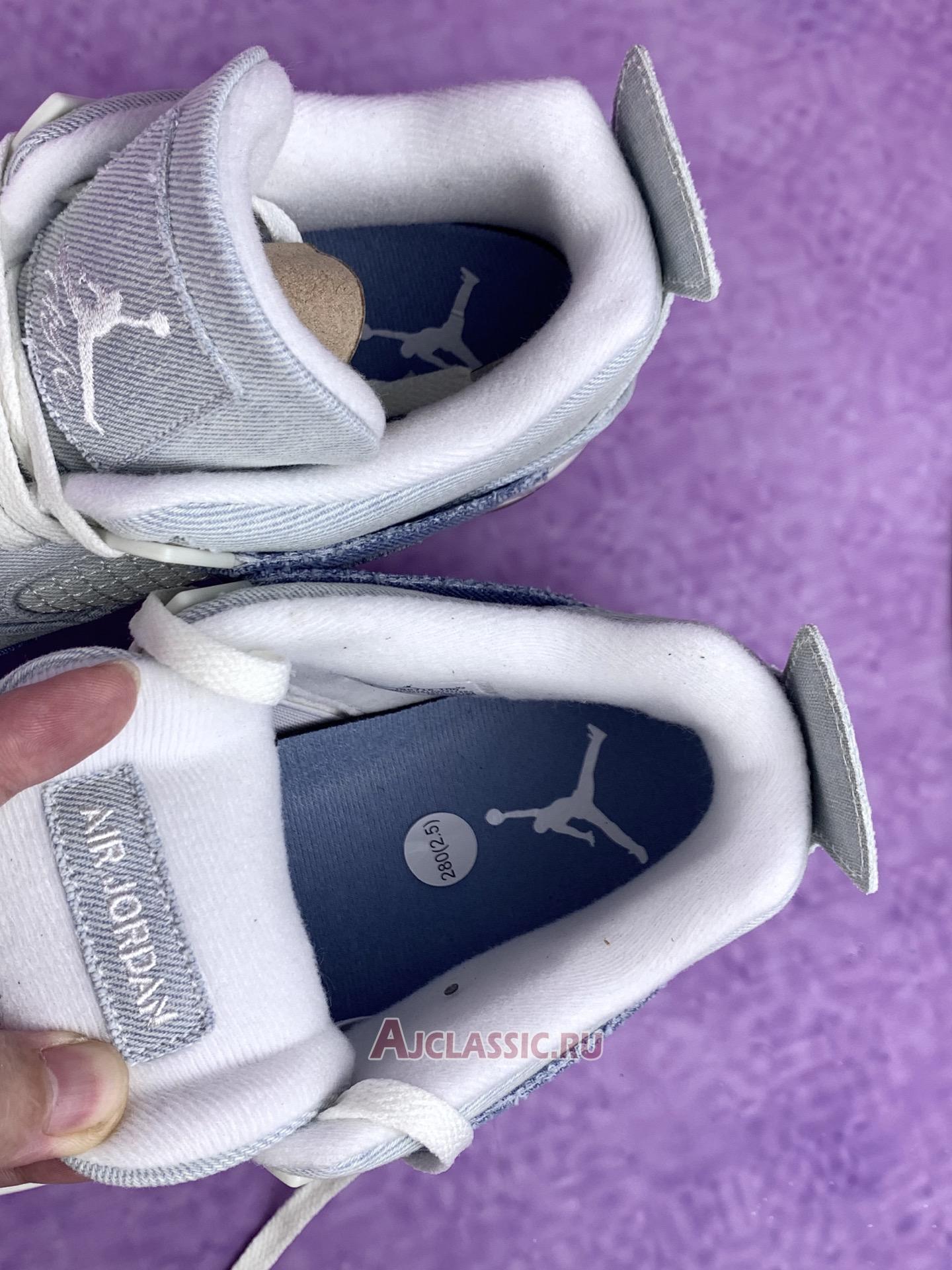 New Air Jordan 4 Retro TEX "Worn Blue Denim" IB6716-100-2 Shoes