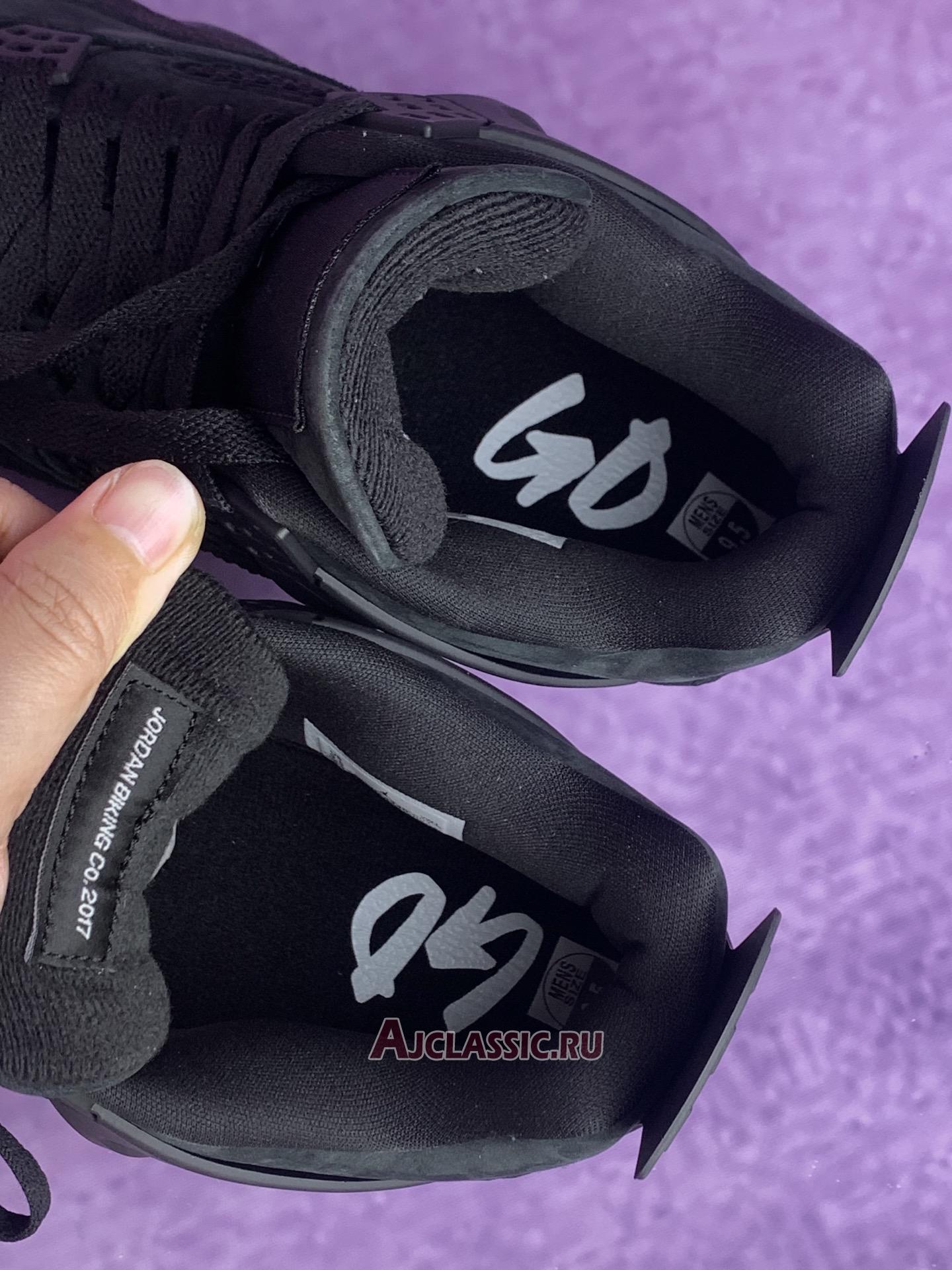 New Nigel Sylvester x Air Jordan 4 Retro OG SP "Black - Brick By Brick" HF4340-001-2 Shoes