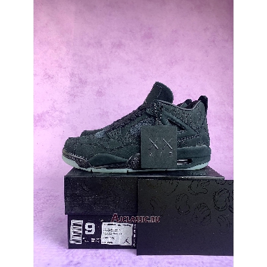 Buy KAWS x Air Jordan 4 Retro Black Black 930155-001-3 Quality Reps Replicas Shoes