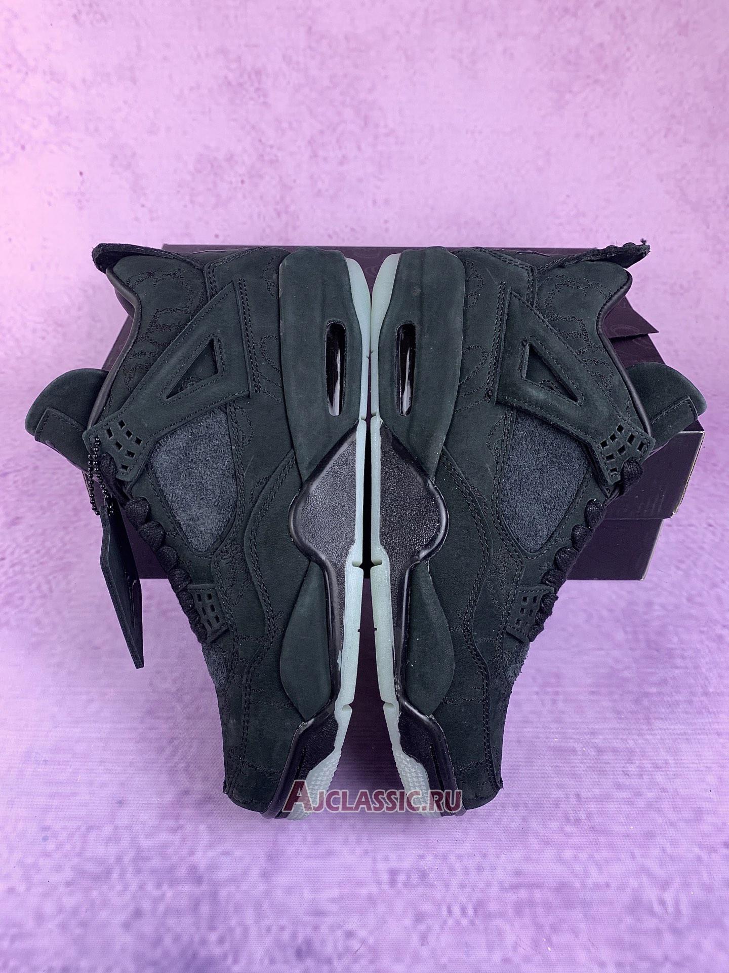 New KAWS x Air Jordan 4 Retro "Black" 930155-001-3 Shoes