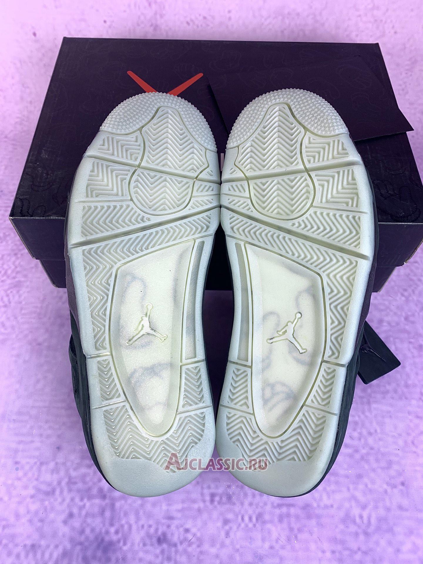 New KAWS x Air Jordan 4 Retro "Black" 930155-001-3 Shoes