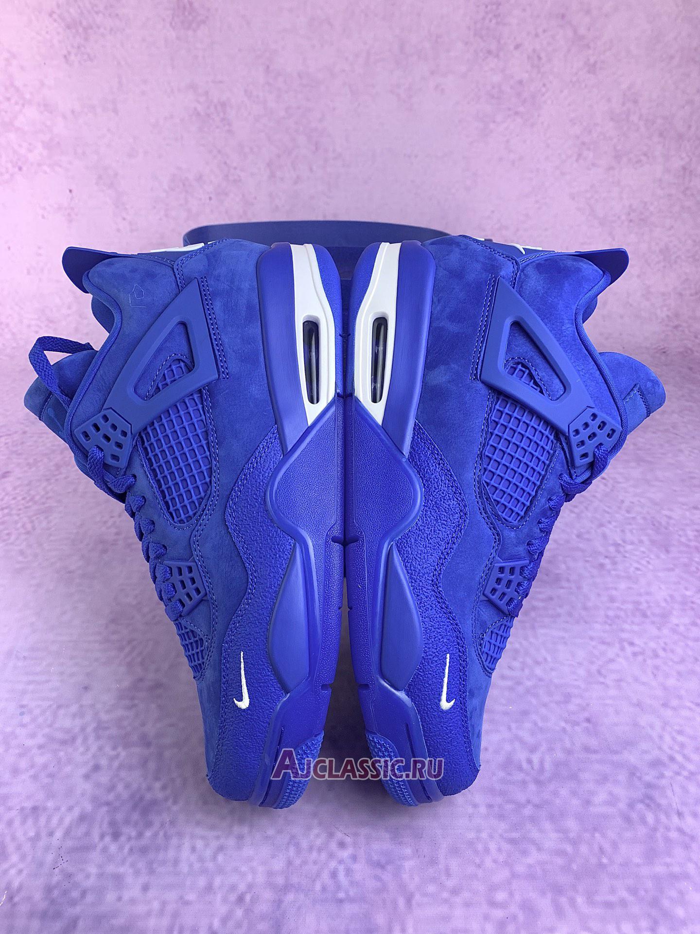 New Nigel Sylvester x Air Jordan 4 Retro OG SP "Blue - Brick By Brick" HF4340-400-2 Shoes