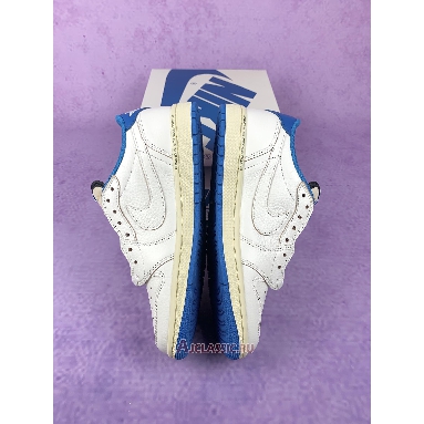 Buy Fragment Design x Travis Scott x Air Jordan 1 Retro Low OG SP Sail Military Blue Blue DM7866-104-2 Quality Reps Replicas Shoes