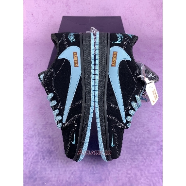 Buy Travis Scott x Stussy x Air Jordan 1 Retro Low Black Blue Blue DM7866-001-3 Quality Reps Replicas Shoes