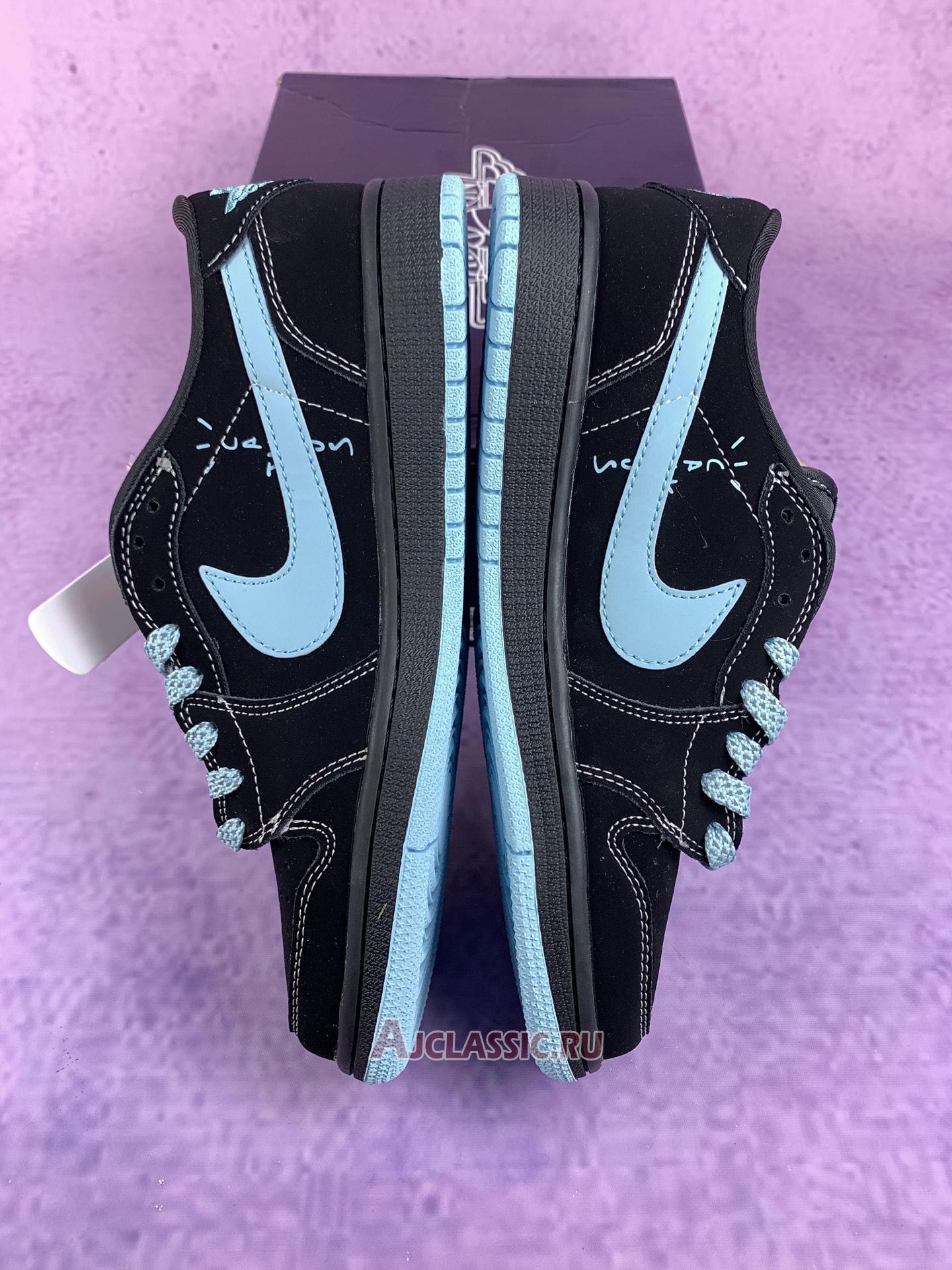 New Travis Scott x Stussy x Air Jordan 1 Retro Low "Black Blue" DM7866-001-3 Shoes