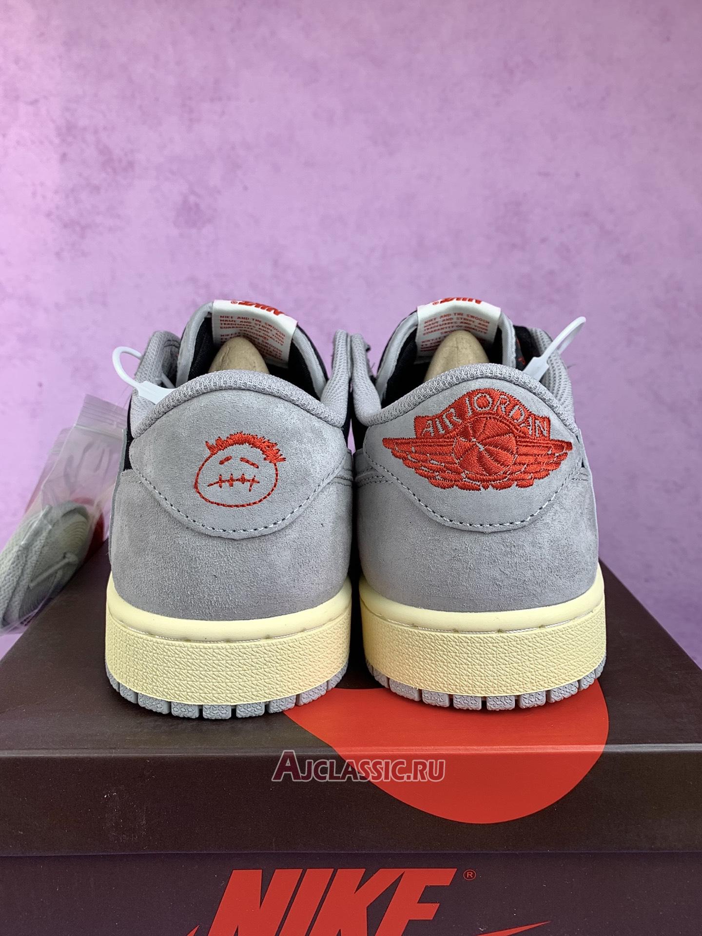New Travis Scott x Air Jordan 1 Retro Low OG "Grey Black" DM7866-010 Shoes