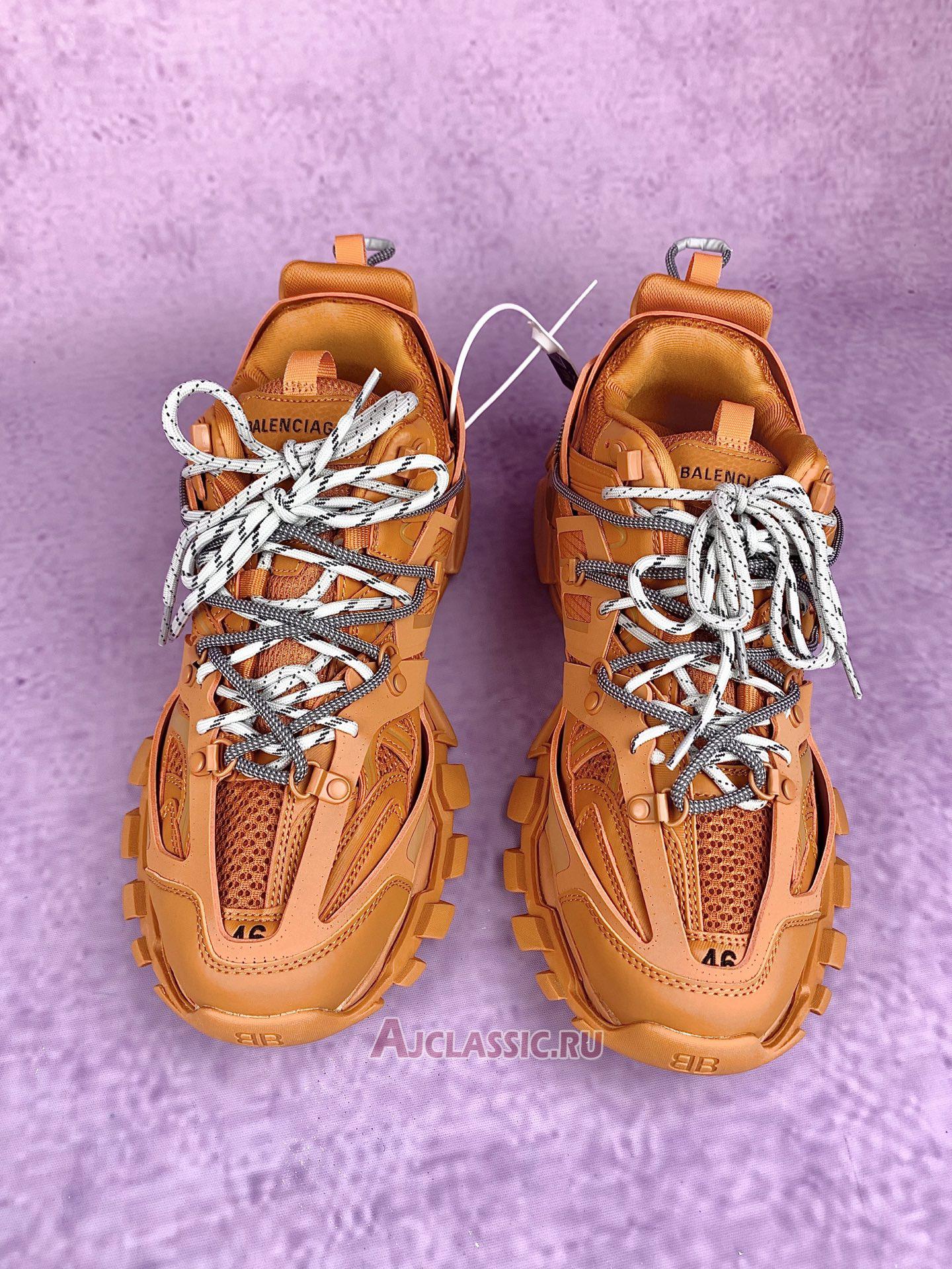 New Balenciaga Track Sneaker "Orange Grey" 800592 WTRHK 7000 Shoes