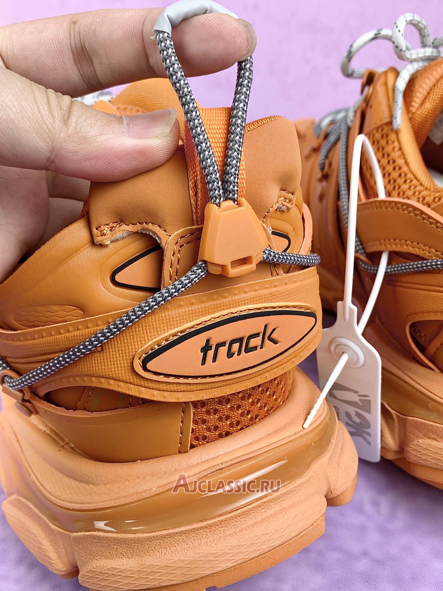 New Balenciaga Track Sneaker "Orange Grey" 800592 WTRHK 7000 Shoes