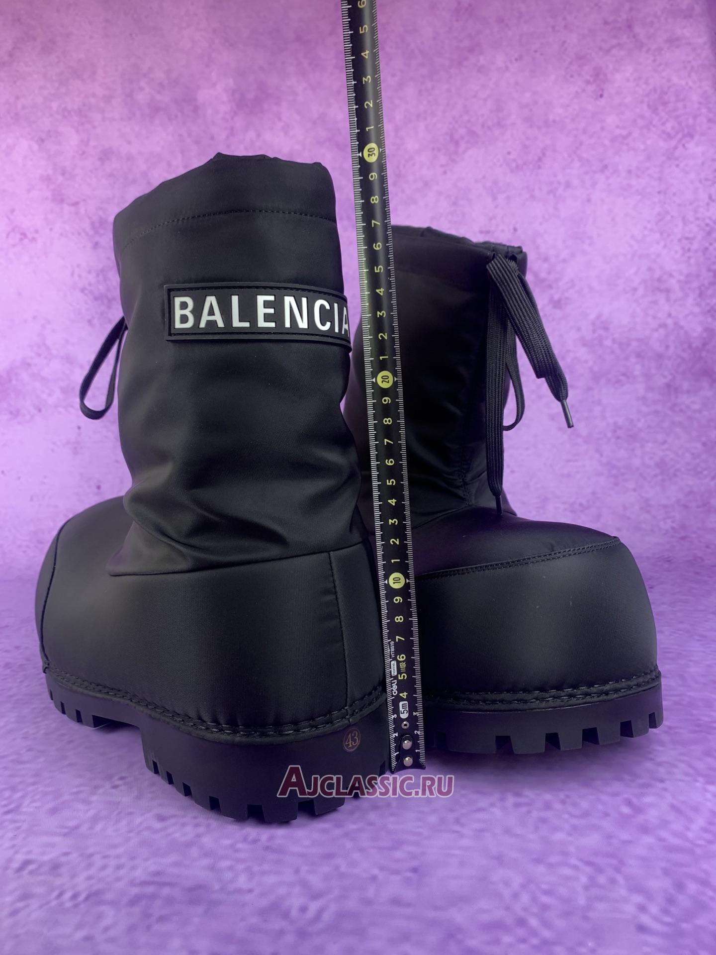 New Balenciaga Alaska Low Boot "Black" 780561 W4SA1 1000 Shoes