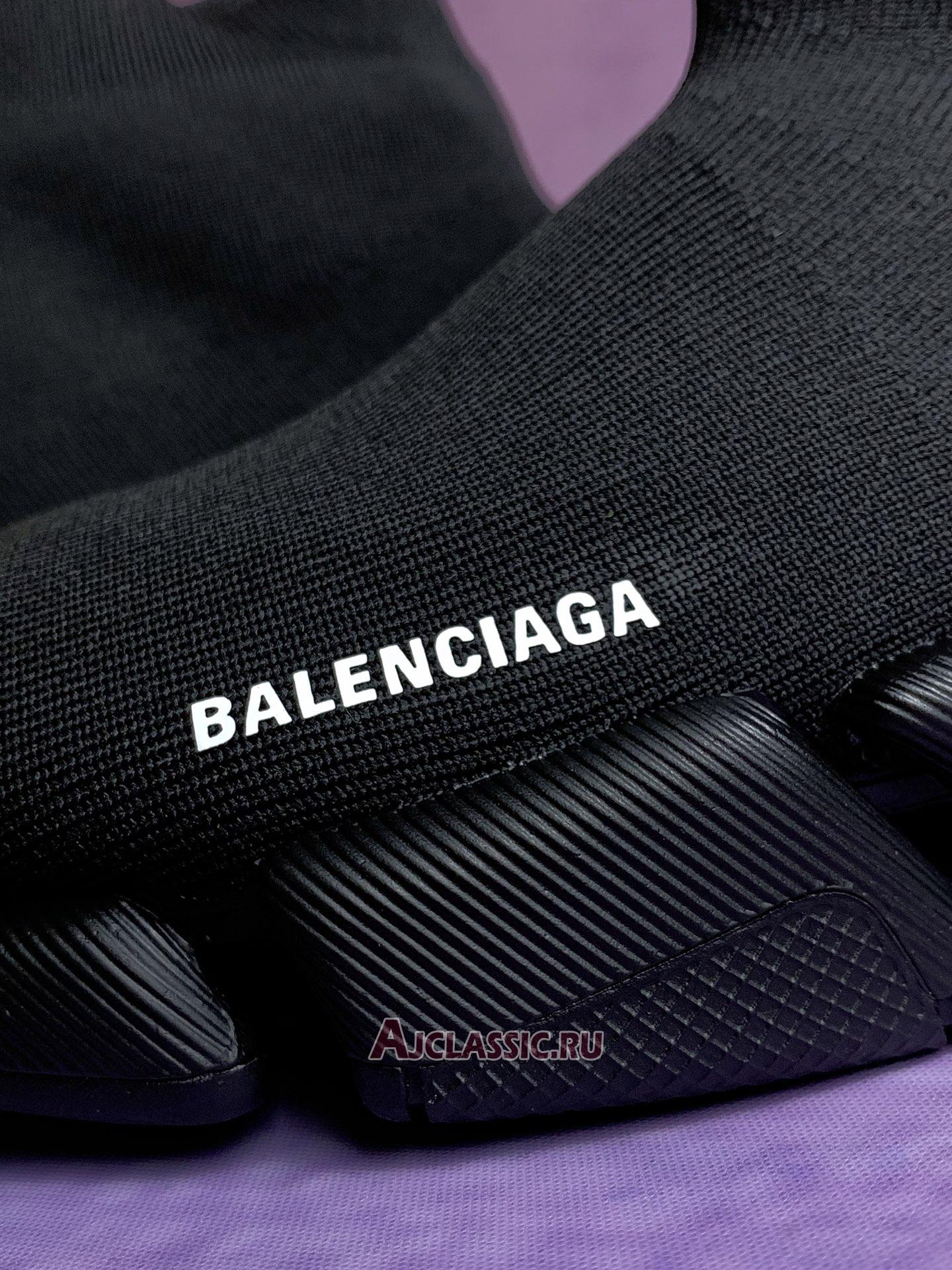New Balenciaga Speed 2.0 Sneaker "Black" 617239 W2DB1 1013 Shoes