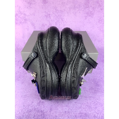 Buy Balenciaga Crocs Mule Jibbitz Slip-On Black Black 720857 W0FOY 1000 Quality Reps Replicas Shoes