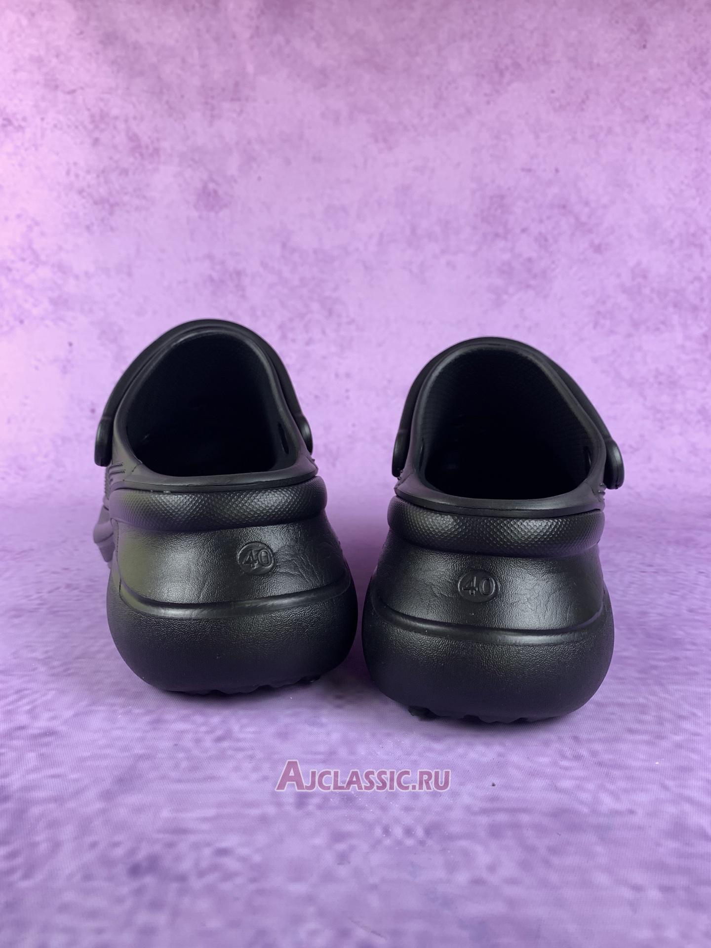 New Balenciaga Crocs Mule Jibbitz Slip-On "Black" 720857 W0FOY 1000 Shoes