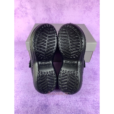 Buy Balenciaga Crocs Mule Jibbitz Slip-On Black Black 720857 W0FOY 1000 Quality Reps Replicas Shoes