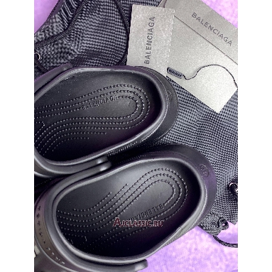 Buy Balenciaga Crocs Mule Jibbitz Slip-On Black Black 720857 W0FOY 1000 Quality Reps Replicas Shoes