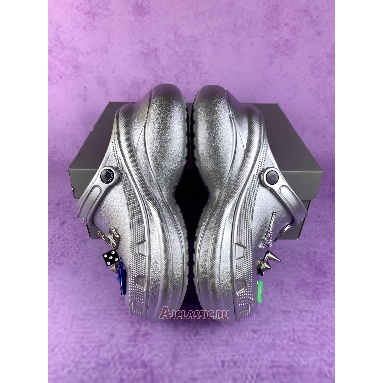 Buy Balenciaga Crocs Mule Jibbitz Slip-On Silver Silver 720762 W0FOW 5600 Quality Reps Replicas Shoes