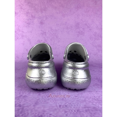 Buy Balenciaga Crocs Mule Jibbitz Slip-On Silver Silver 720762 W0FOW 5600 Quality Reps Replicas Shoes