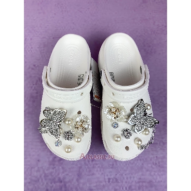 Buy Balenciaga Crocs Mule Jibbitz Slip-On White White 720762 W0FOY 5600 Quality Reps Replicas Shoes