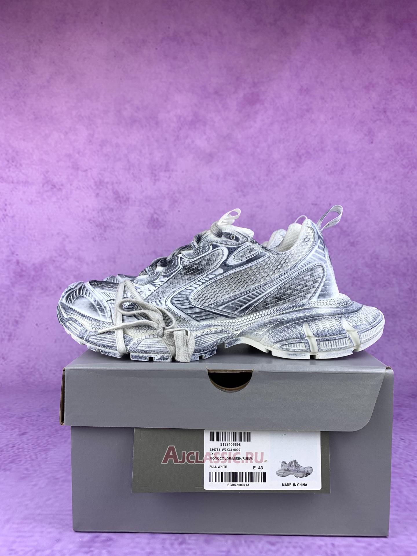 New Balenciaga 3XL Reflective Sneaker "Grey Silver" 778698 W3XLL 2097 Shoes