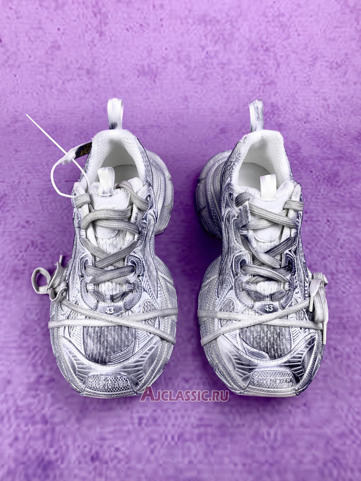 New Balenciaga 3XL Reflective Sneaker "Grey Silver" 778698 W3XLL 2097 Shoes