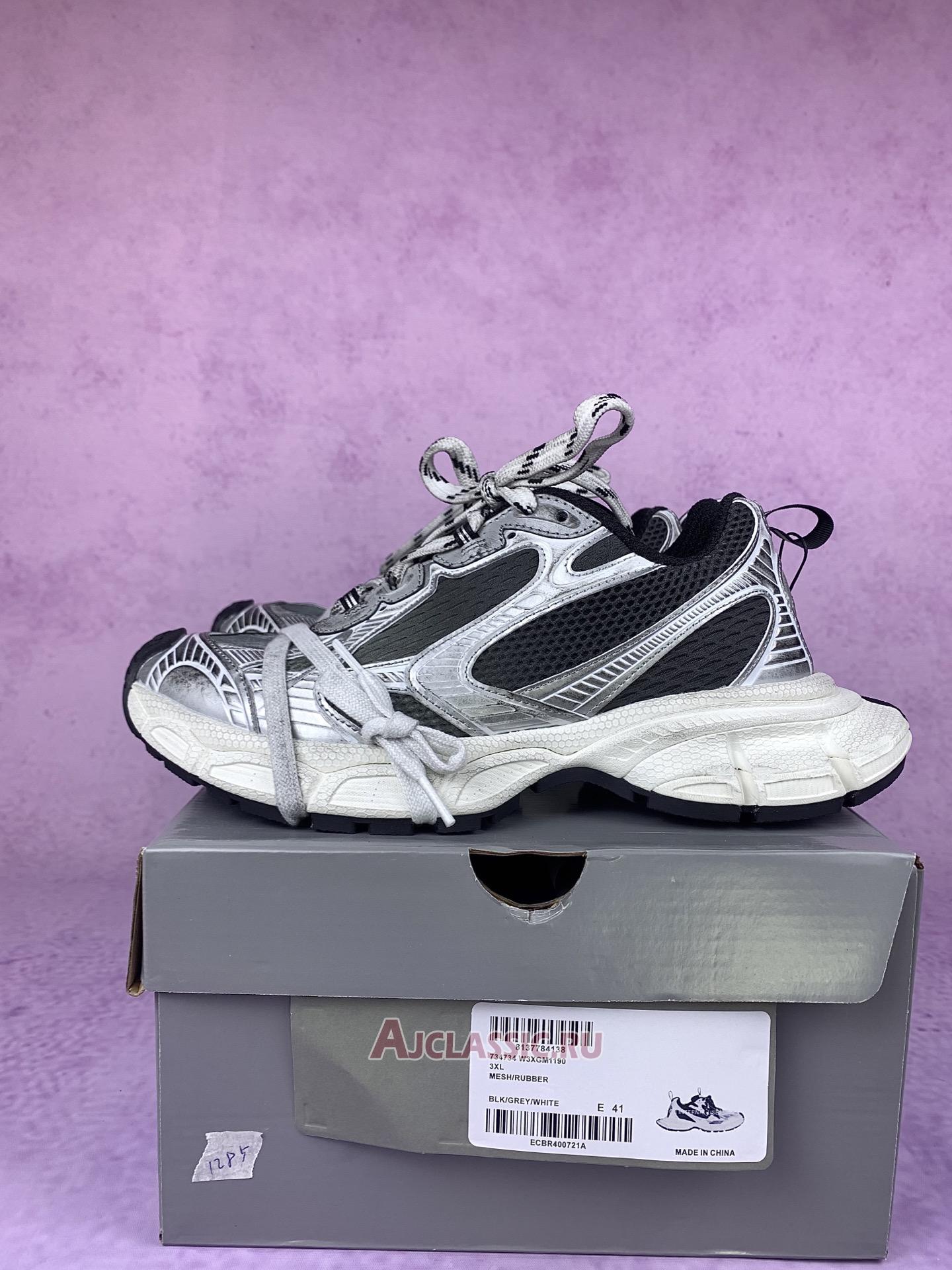 New Balenciaga 3XL Gradient Sneaker "Black Grey White" 734734 W3XGM 1190 Shoes