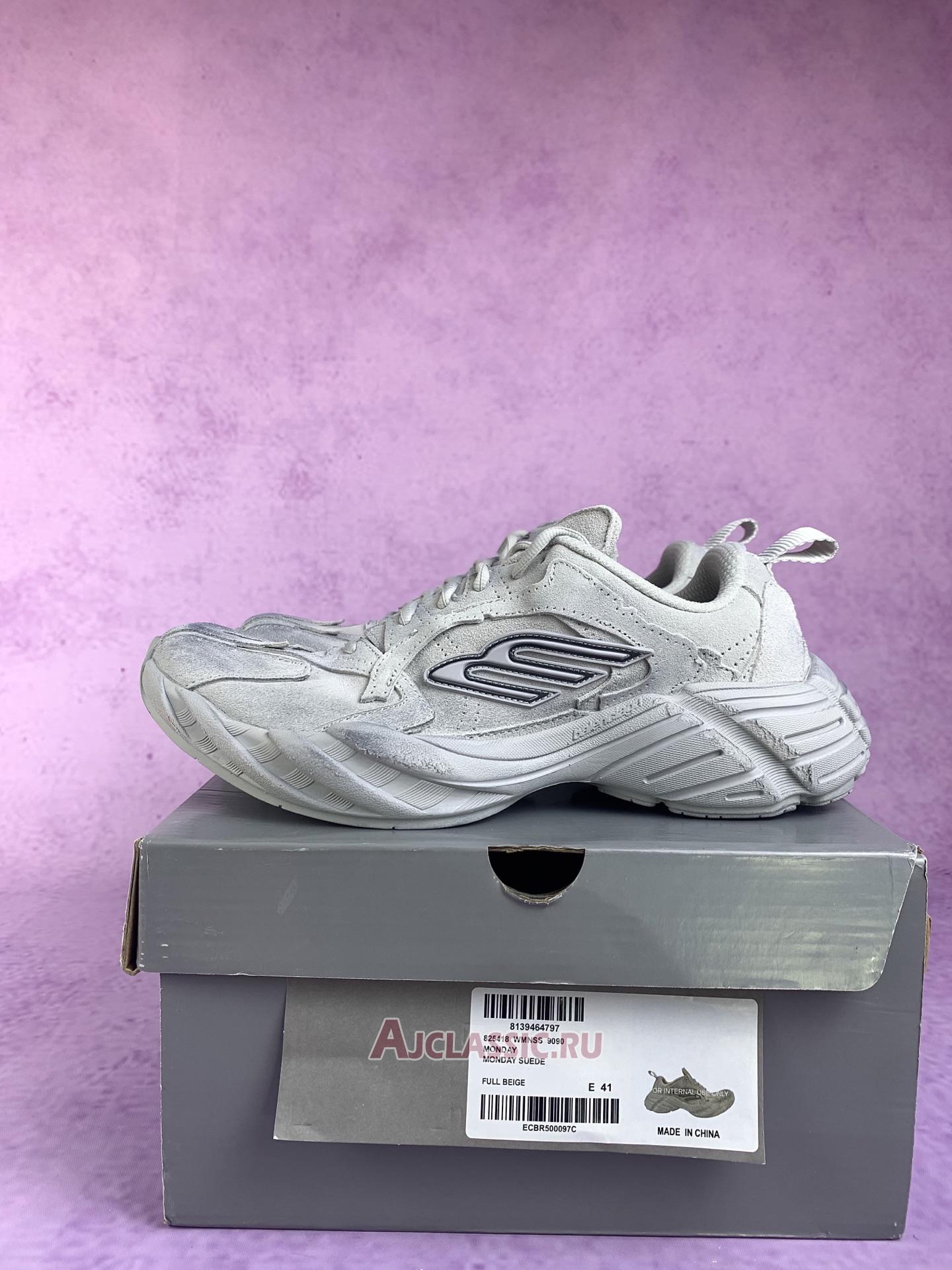 New Balenciaga Monday Sneaker "Light Grey" 825418 WMNSS 1011 Shoes