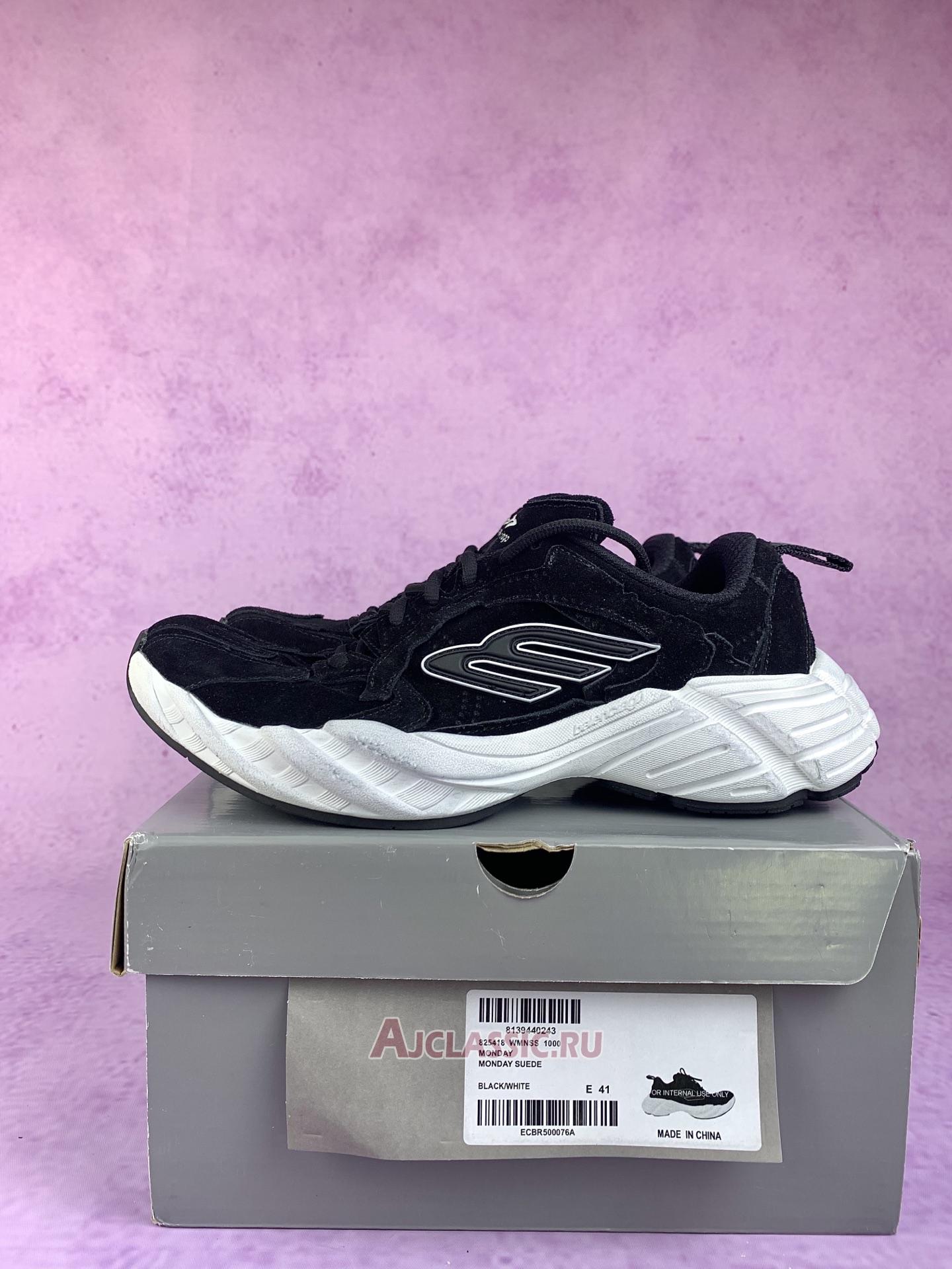 New Balenciaga Monday Sneaker "Black White" 825418 WMNSS 1000 Shoes