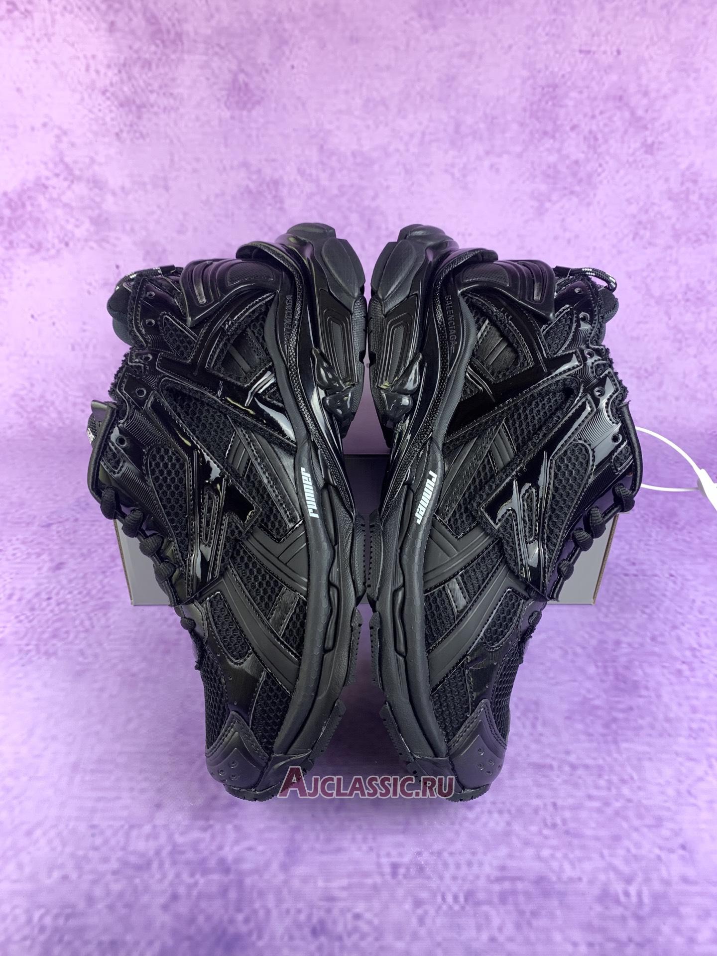 New Balenciaga Runner Sneaker "Black" 677402 W3RB1 1000 Shoes