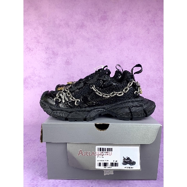 Buy Balenciaga 3XL Chain Sneaker Black Black 825622 W3XPL 1882 Quality Reps Replicas Shoes