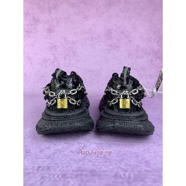 Buy Balenciaga 3XL Chain Sneaker Black Black 825622 W3XPL 1882 Quality Reps Replicas Shoes