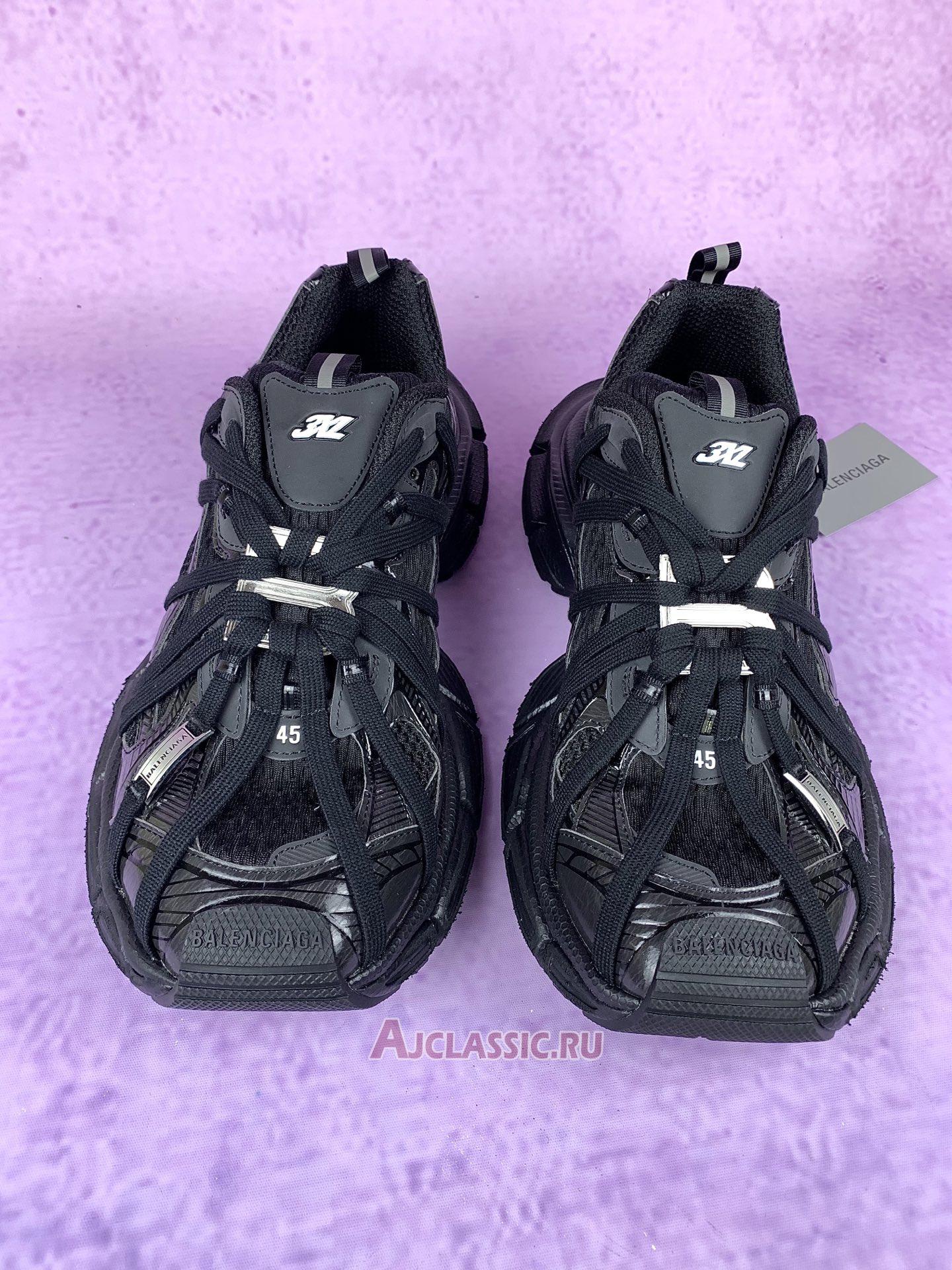 New Balenciaga 3XL Sneaker "Worn-Out Black" 734734 W3XL1 1010-2 Shoes