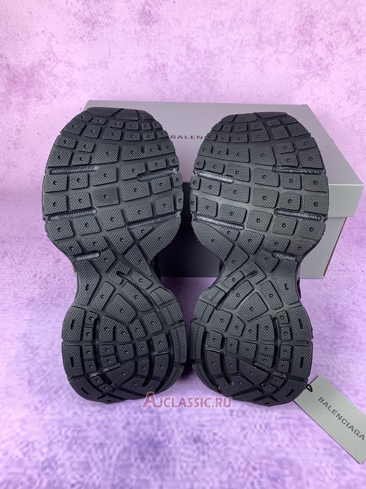 New Balenciaga 3XL Sneaker "Worn-Out Black" 734734 W3XL1 1010-2 Shoes