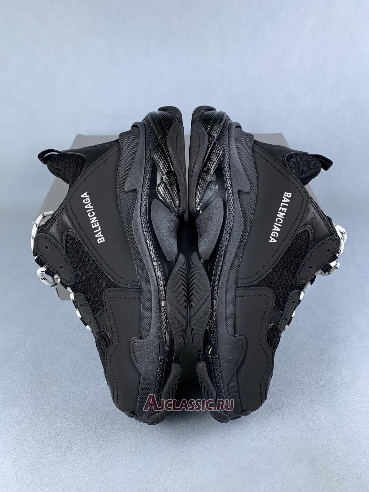 New Balenciaga Triple S Trainer "Black Clear Sole" 544351 W09O1 1000 Shoes