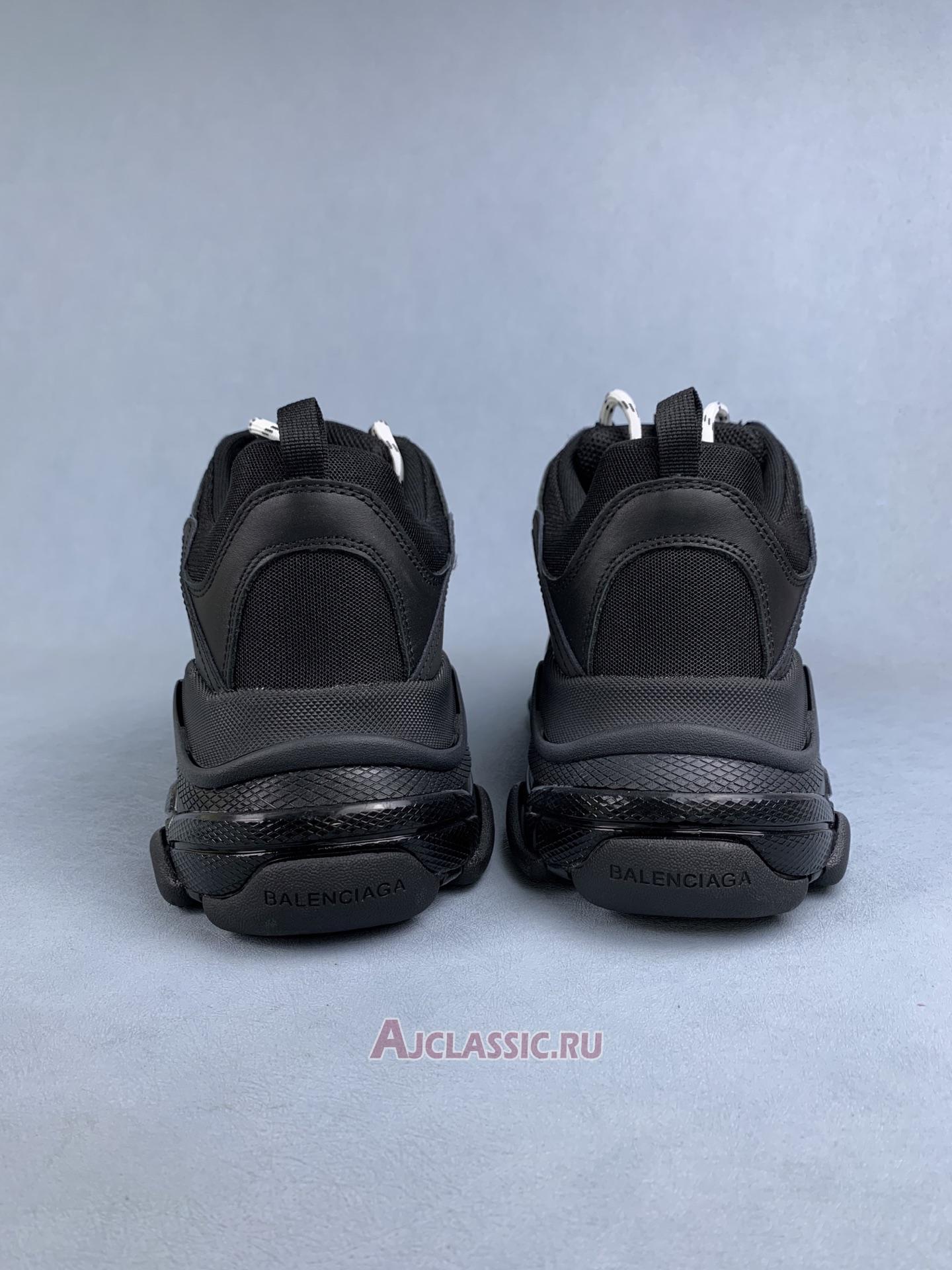 New Balenciaga Triple S Trainer "Black Clear Sole" 544351 W09O1 1000 Shoes