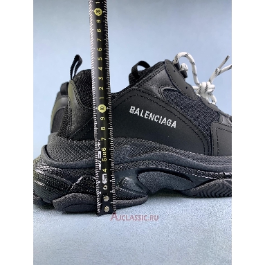 Buy Balenciaga Triple S Trainer Black Clear Sole Black 544351 W09O1 1000 Quality Reps Replicas Shoes