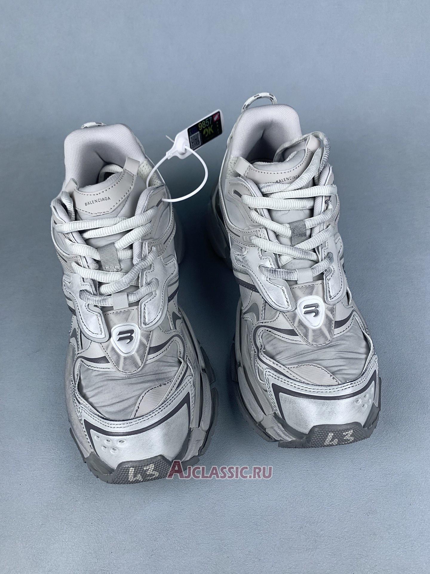 New Balenciaga Runner Sneaker "Blue Grey" 779066 W3RXP 9110-2 Shoes