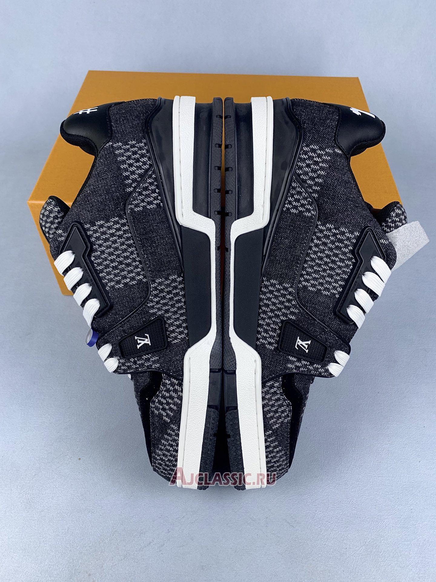New Louis Vuitton LV Trainer "Black Damier 3D Denim" 1AD6DX Shoes